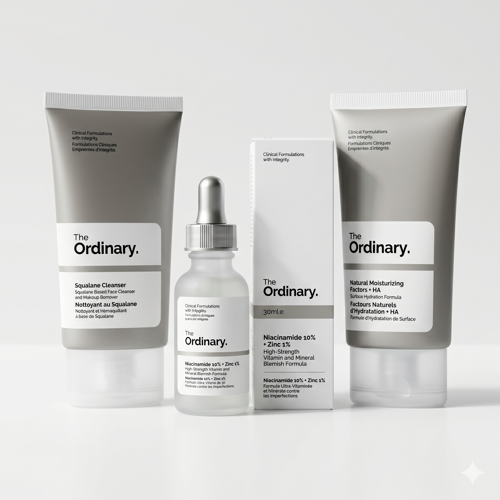 The Acne Control Set bộ trị mụn cho nam.